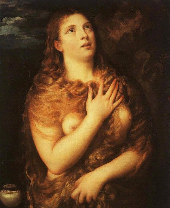 Unknown Artist Saint Mary Magdalene By Titian